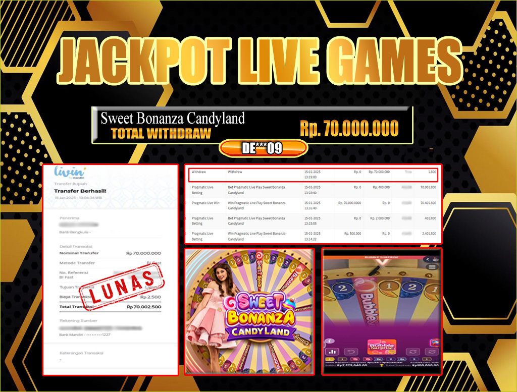 JACKPOT LIVE GAME GAMES