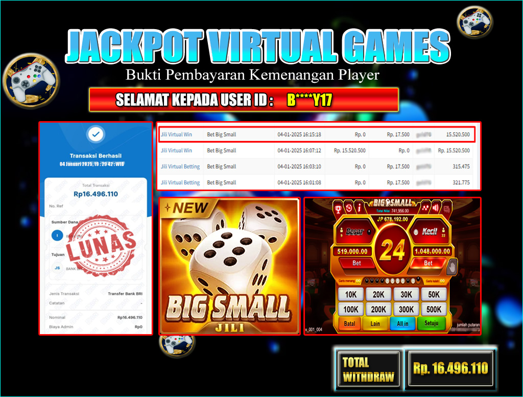 JACKPOT VIRTUAL GAMES