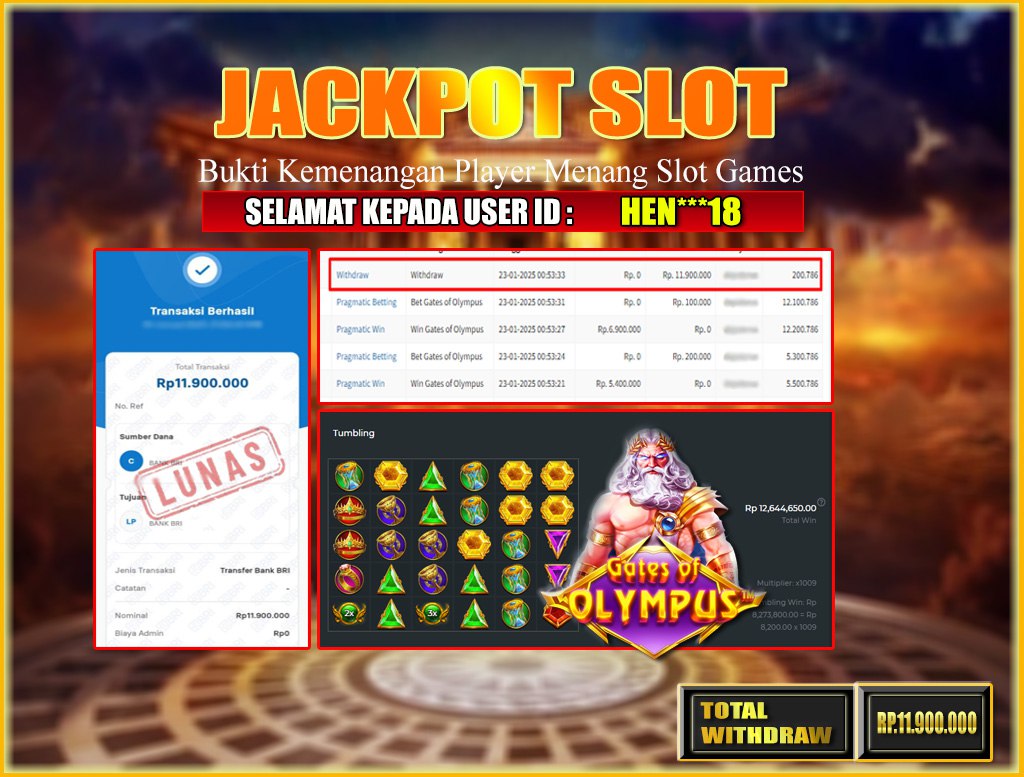 JACKPOT SLOT GATES OF OLYMPUS