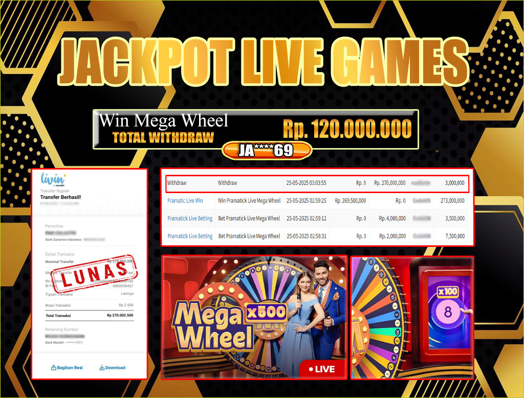  JACKPOT LIVE GAMES