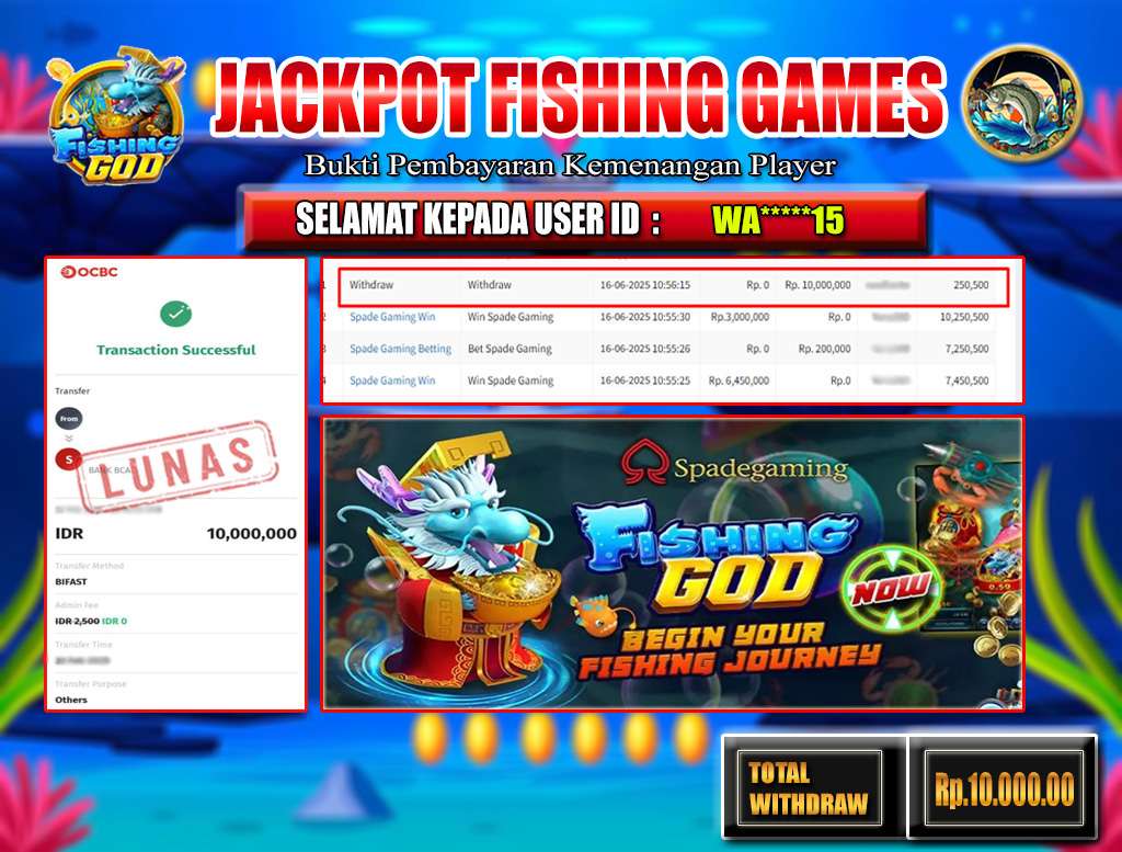 JACKPOT FISHING GAMES