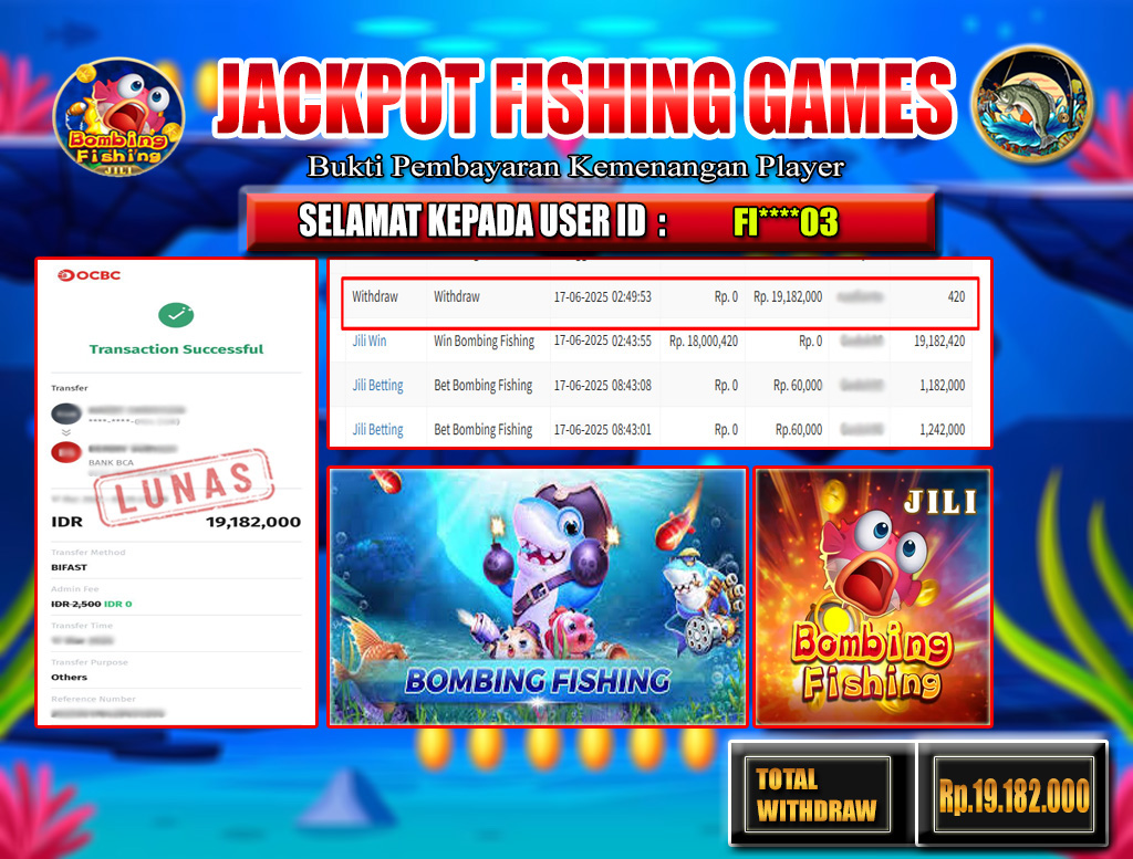  JACKPOT FISHING GAMES