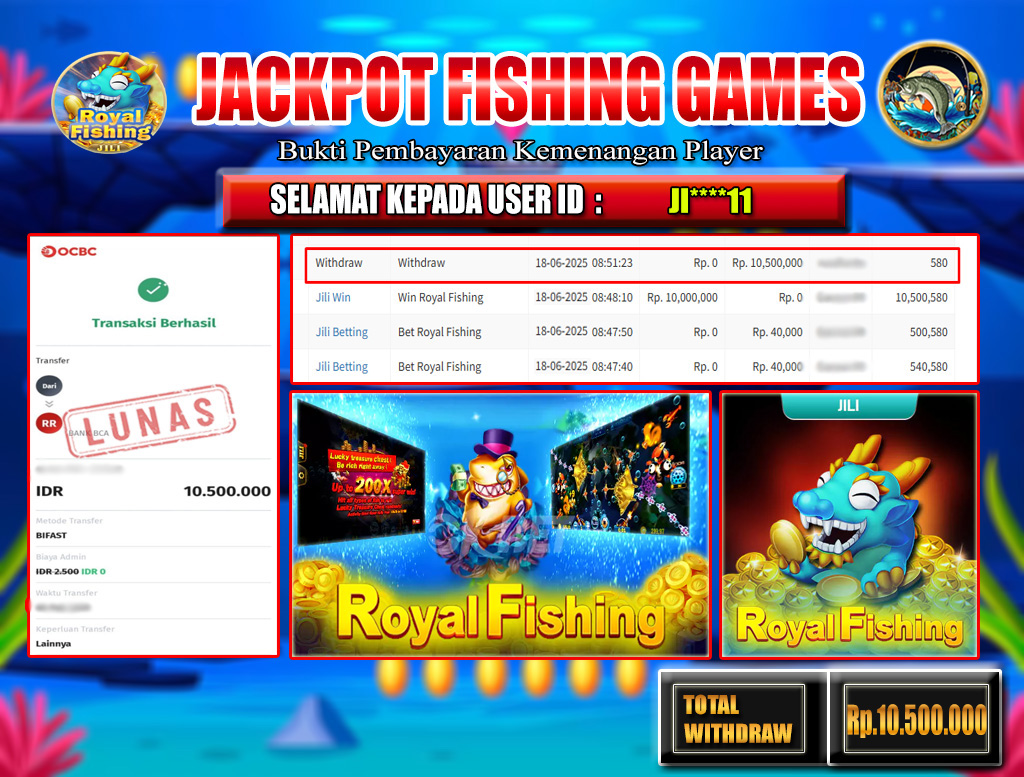 JACKPOT FISHING GAMES