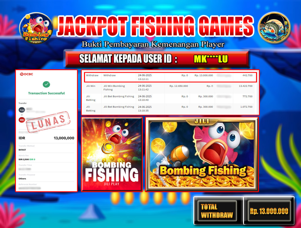 JACKPOT FISHING GAMES