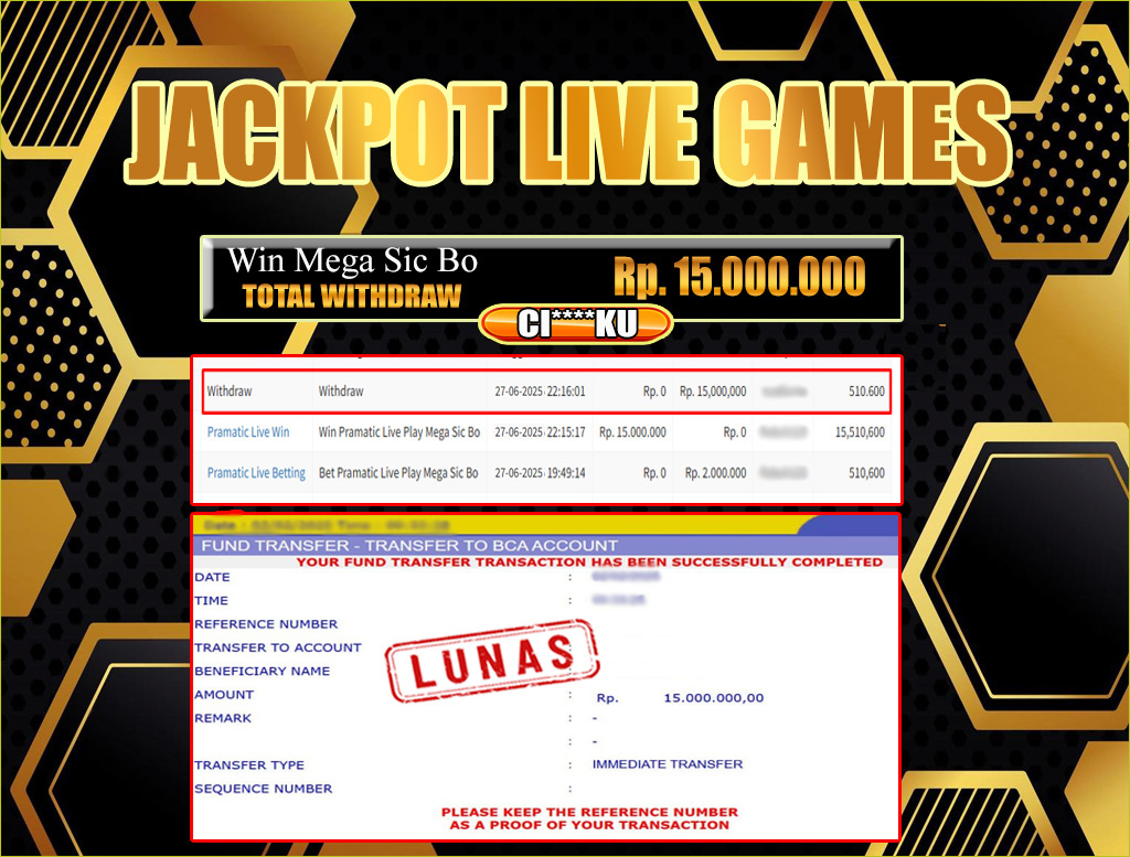  JACKPOT LIVE GAMES