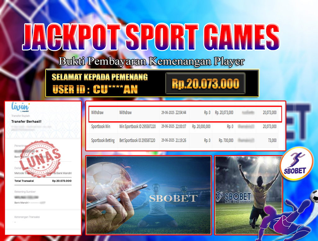  JACKPOT SPORT GAMES