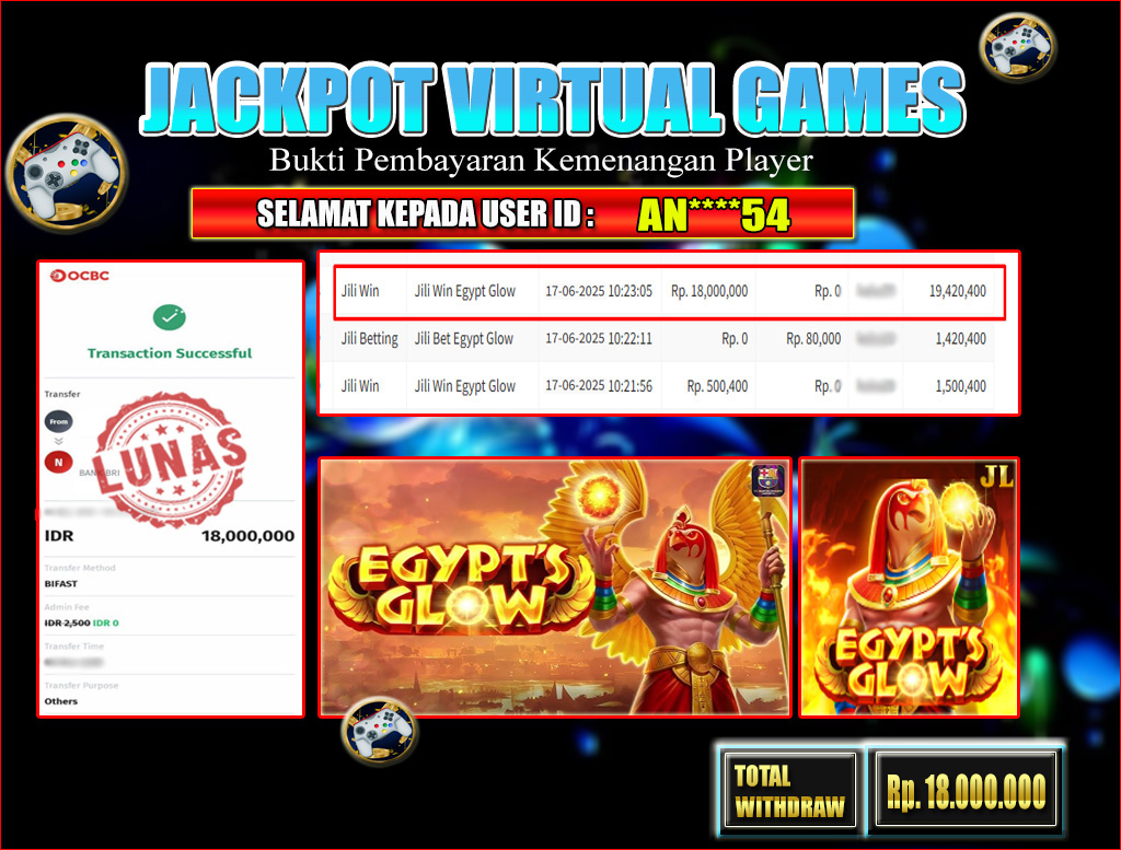  JACKPOT VIRTUAL GAMES