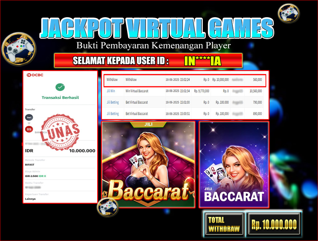 JACKPOT VIRTUAL GAMES
