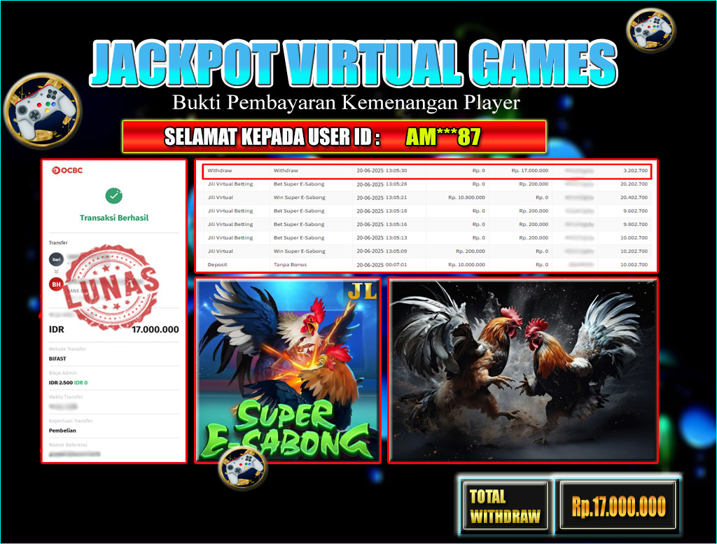 JACKPOT VIRTUAL GAMES:
