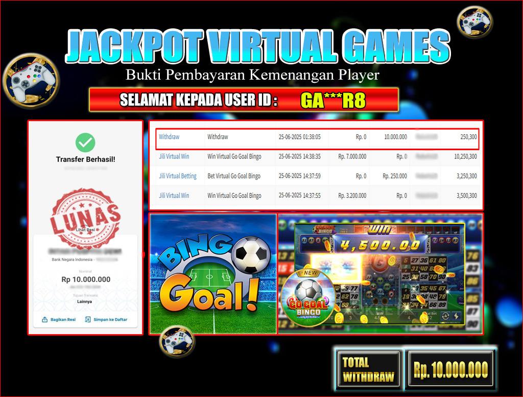 JACKPOT VIRTUAL GAMES