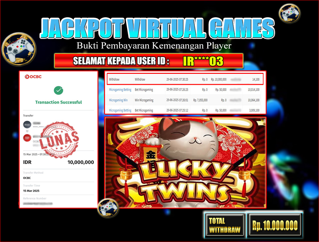 JACKPOT VIRTUAL GAMES