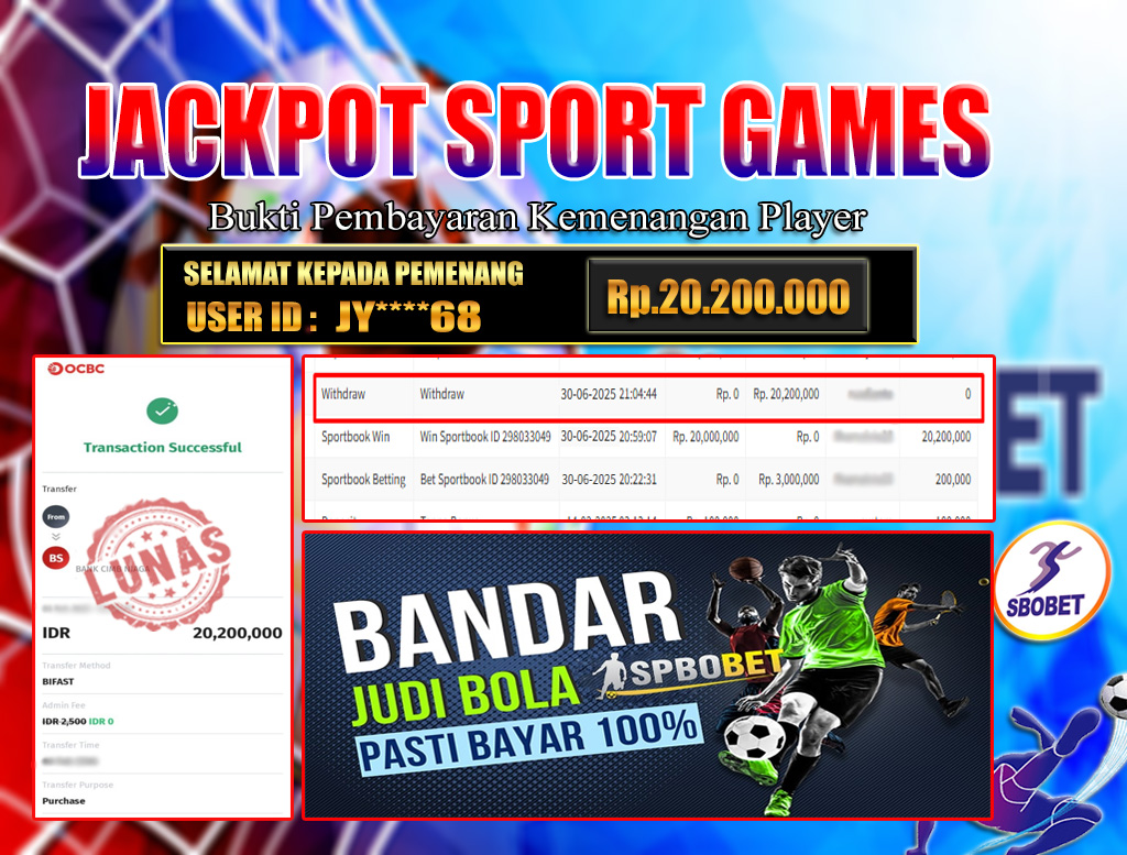 JACKPOT SPORT GAMES :