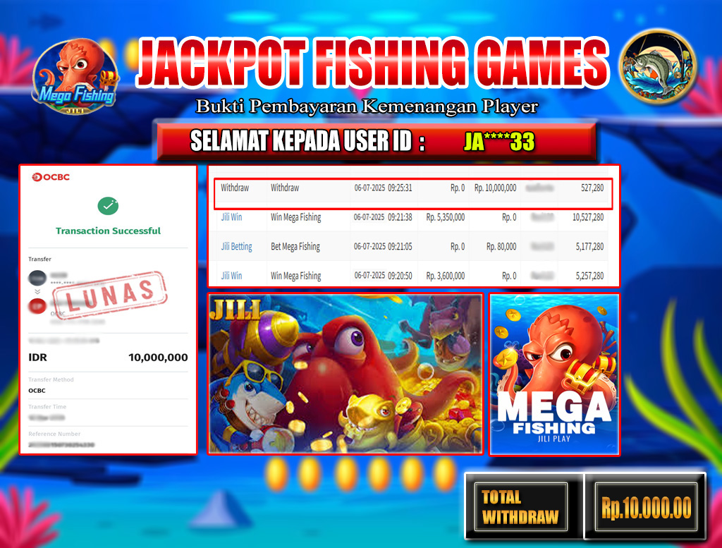 JACKPOT FISHING GAMES