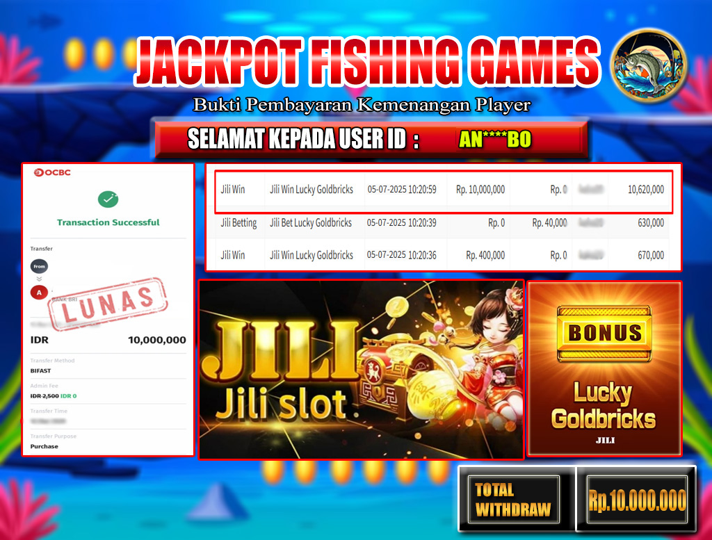  JACKPOT FISHING GAMES