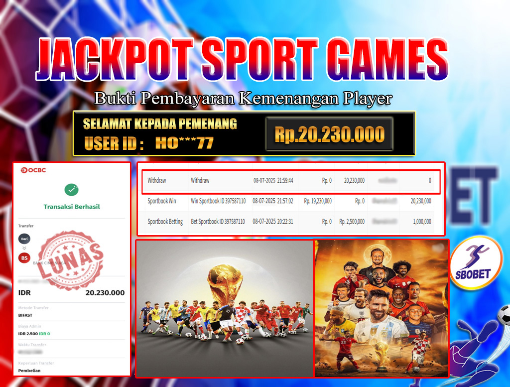 JACKPOT SPORT GAMES