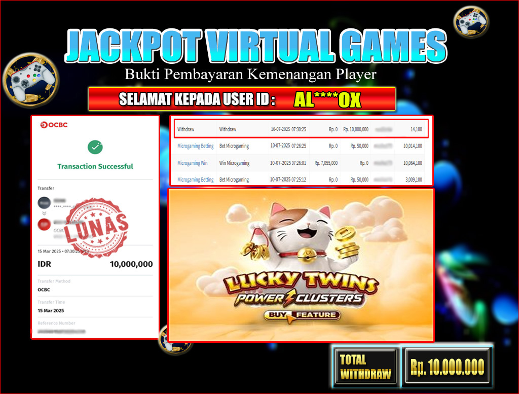 JACKPOT VIRTUAL GAMES