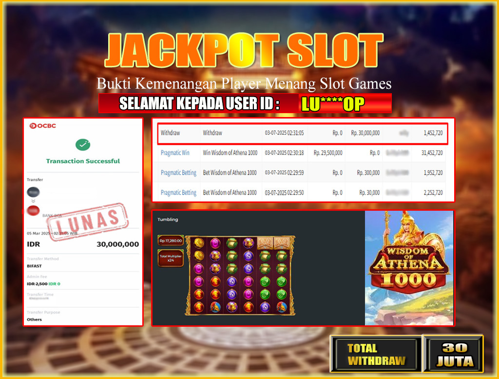  JACKPOT SLOT GAMES: