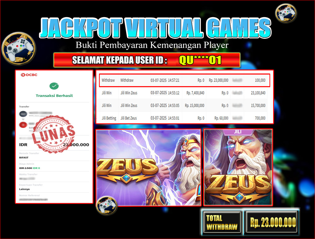 JACKPOT VIRTUAL GAMES
