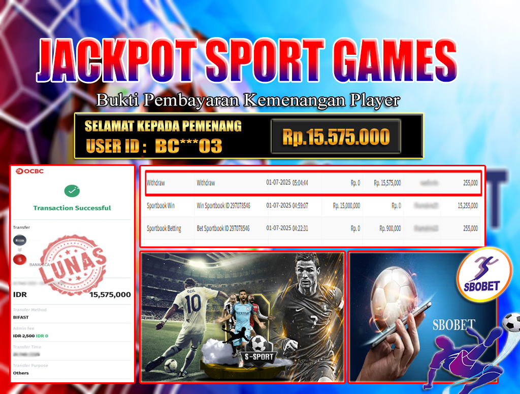  JACKPOT SPORT GAMES 